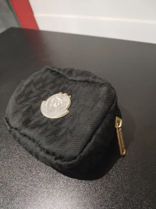 Monedero SikSilk Negro y Dorado
