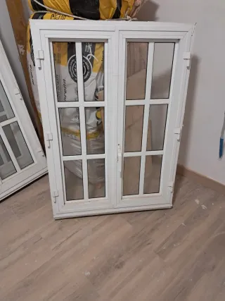 2 Ventanas Aluminio 82.5x132cm