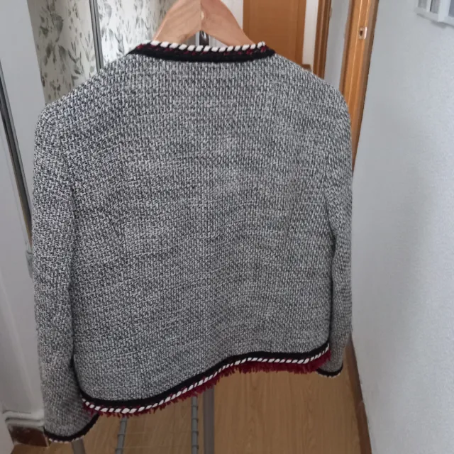 Chaqueta Zara Basic Mujer Talla M