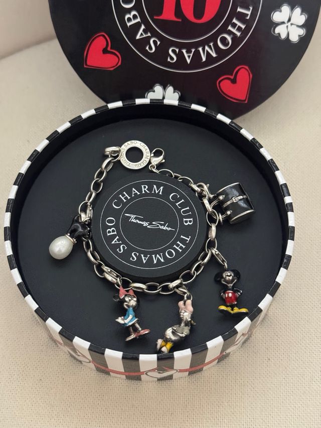 Pulsera Thomas Sabo Charms Mickey Minnie