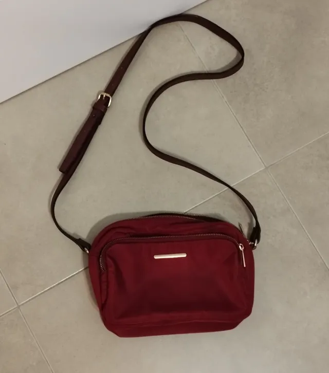 Bolso bandolera rojo