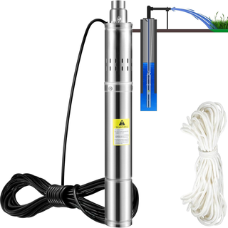 Pompa d'Acqua Sommergibile 550W Flusso 35L/min per