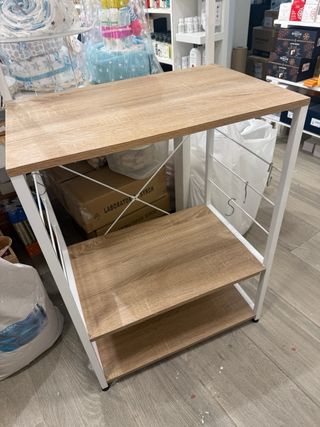 Mueble de cocina metal y madera