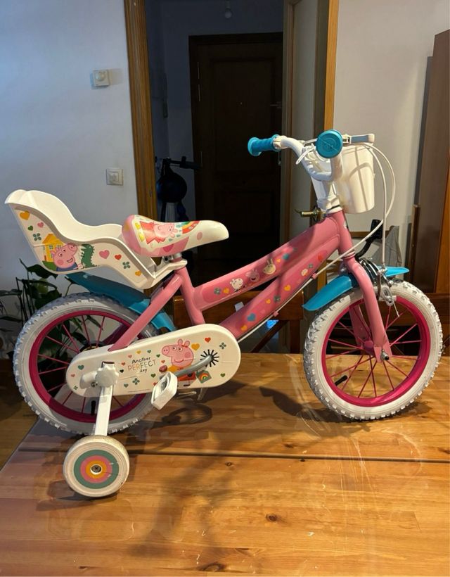 Bicicleta Infantil Peppa Pig