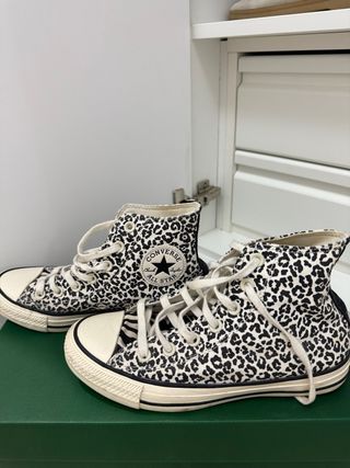 Zapatillas Converse Talla 37.5 Animal Print