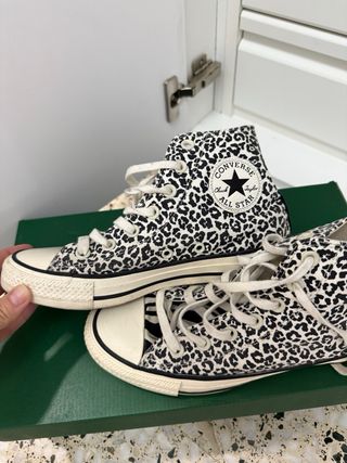 Zapatillas Converse Talla 37.5 Animal Print
