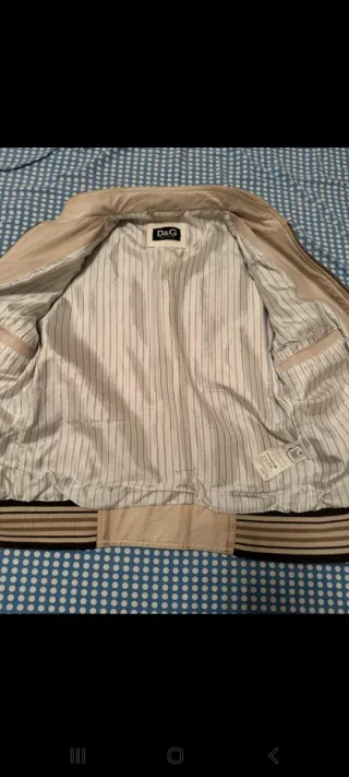 Giacca uomo Dolce e Gabbana beige