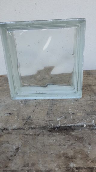 Ladrillo de cristal para construcción