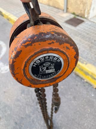 Trocola Polipasto 1/2 Tonelada