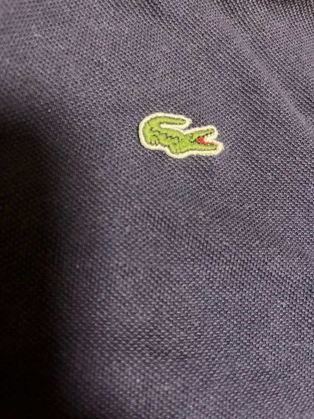 Polo Lacoste Azul Marino