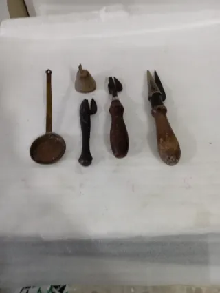 Lote objetos antiguos cocina