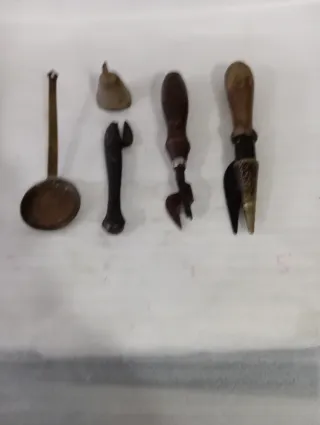 Lote objetos antiguos cocina