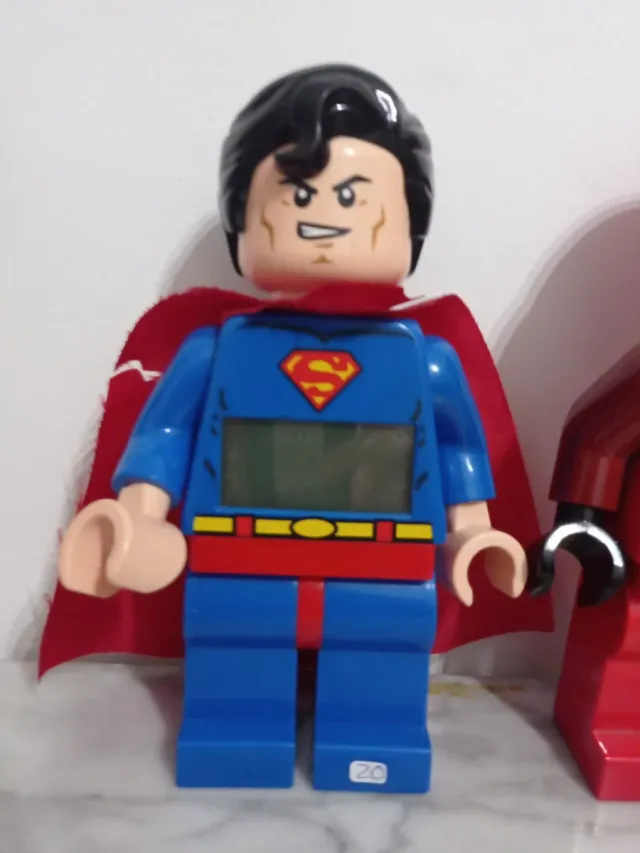 Despertadores Lego Superman y Ninjago 20 c/u