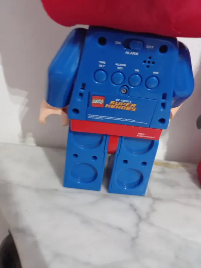 Despertadores Lego Superman y Ninjago 20 c/u
