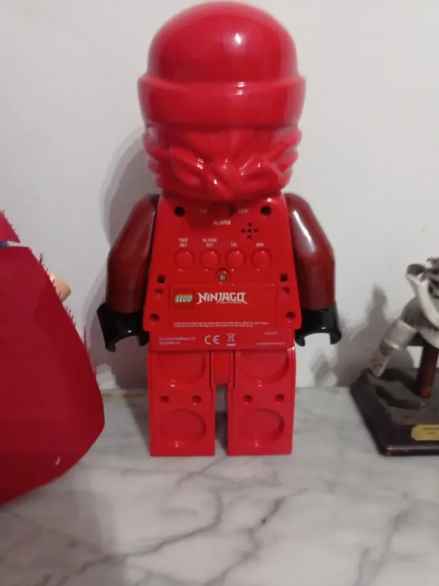 Despertadores Lego Superman y Ninjago 20 c/u