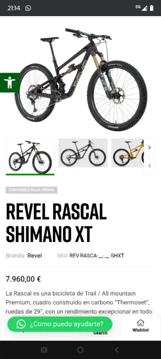 Revel Rascal Bicicleta Montaña