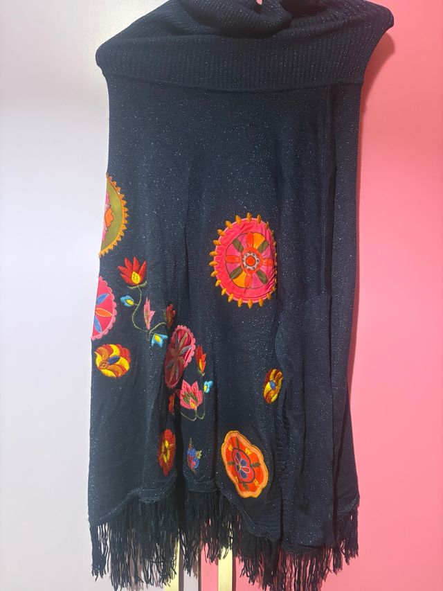 Maglia Desigual con frange taglia unica