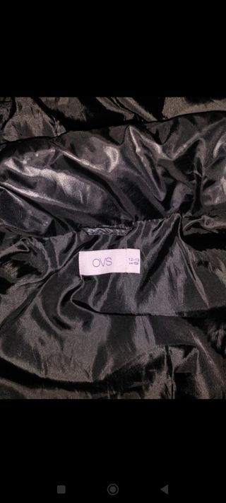 Piumino OVS ragazza 12 anni nero