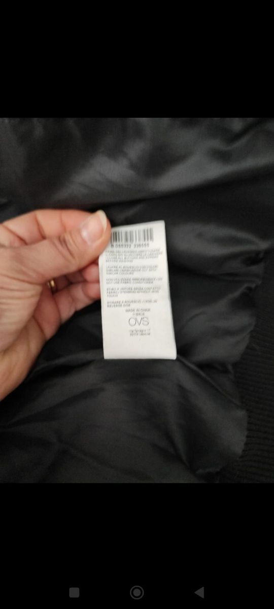 Piumino OVS ragazza 12 anni nero