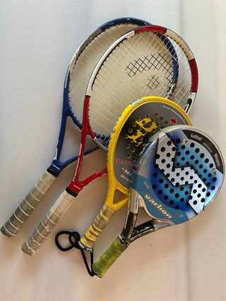 Palas de Tenis y Padel HEAD, Varlion, Dunlop