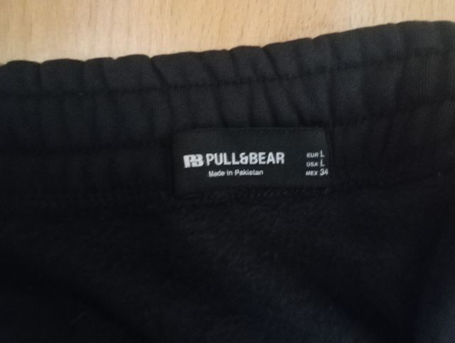 Pantalón chándal baggy azul marino