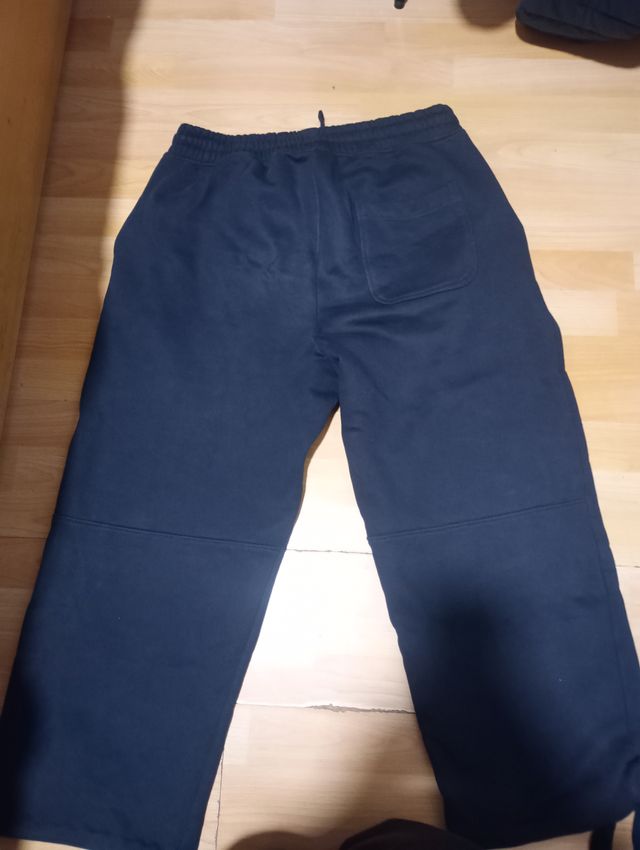 Pantalón chándal baggy azul marino