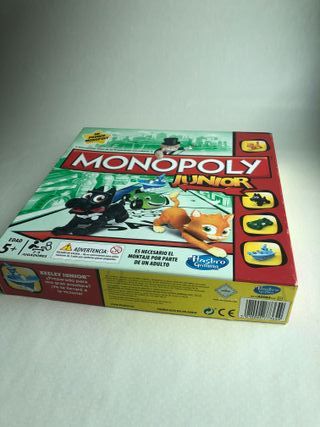 Monopoly Junior Hasbro Gaming +5 Juego de Mesa