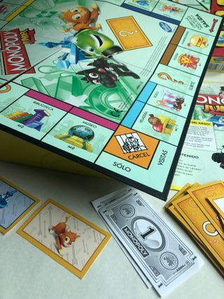 Monopoly Junior Hasbro Gaming +5 Juego de Mesa