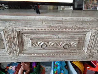 Mueble de salón/entrada hecho a mano