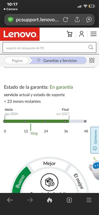 Portátil Lenovo V15 G4 IRU como nuevo,garantia