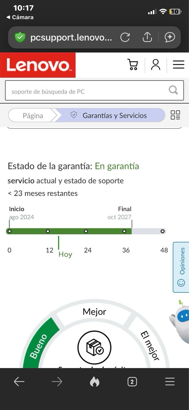 Portátil Lenovo V15 G4 IRU como nuevo,garantia