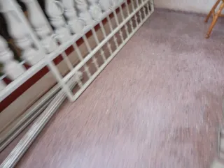 Reja blanca para chalet