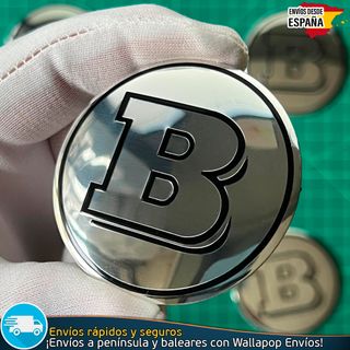 Emblema Brabus 56mm Pegatina Tapa Tapacubo Llanta