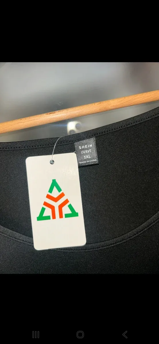 Vestido largo negro talla 1XL