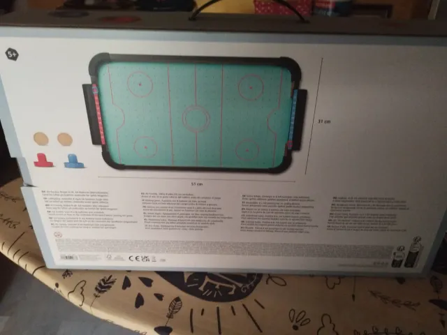 Mesa de Air Hockey 51x31 cm