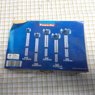 Caja de brocas Powerfix