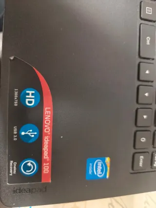Portátil Lenovo Ideapad 100 Negro