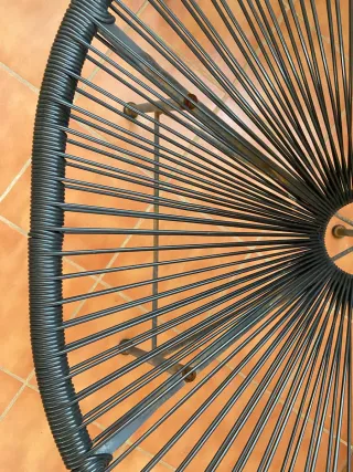 Silla Acapulco Exterior Negra