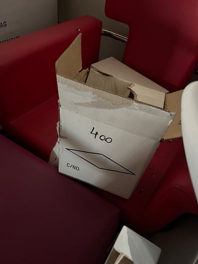 Calentador de cera blanco y azul