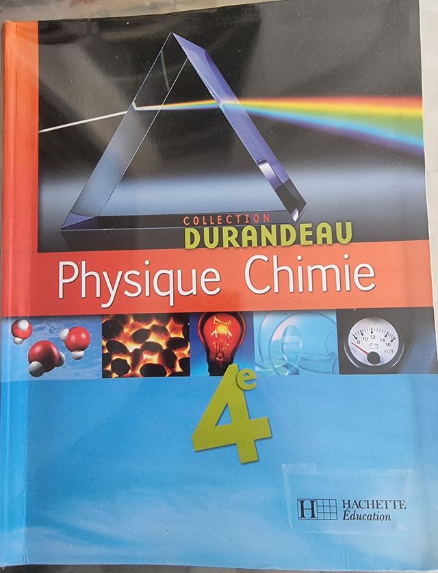 Physique Chimie 4e