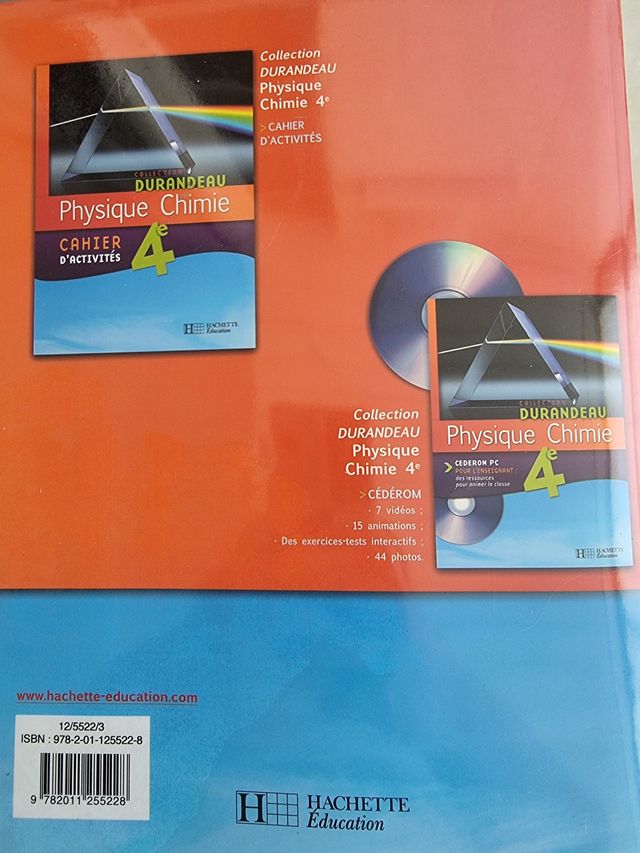 Physique Chimie 4e
