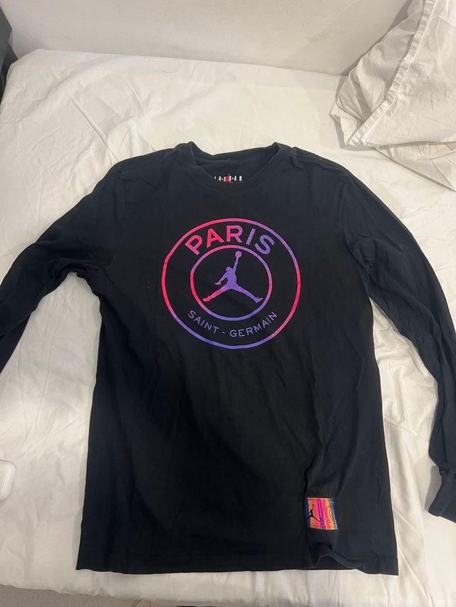 Camiseta Jordan x PSG Manga Larga
