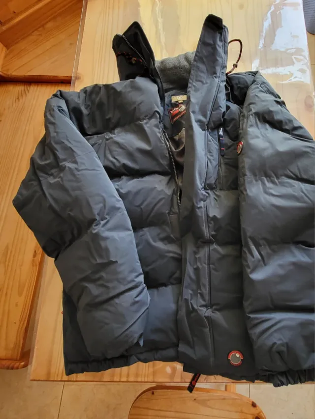 Plumífero Dynawork Expedition Hombre Azul/Gris