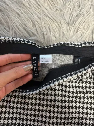 Falda mini pata de gallo