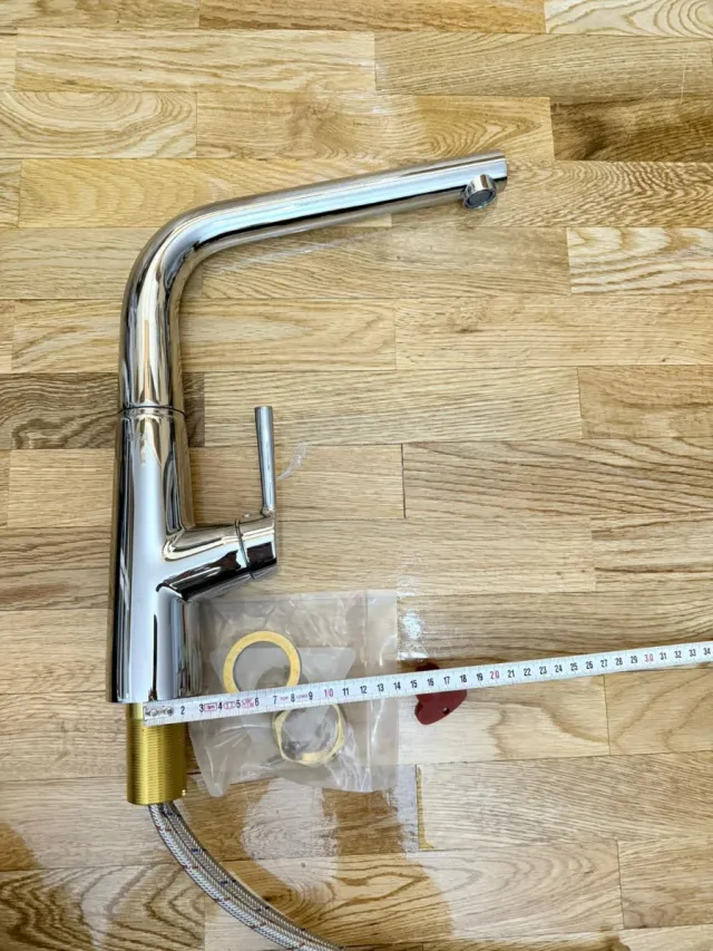 Rubinetto da Cucina Girevole Cromato