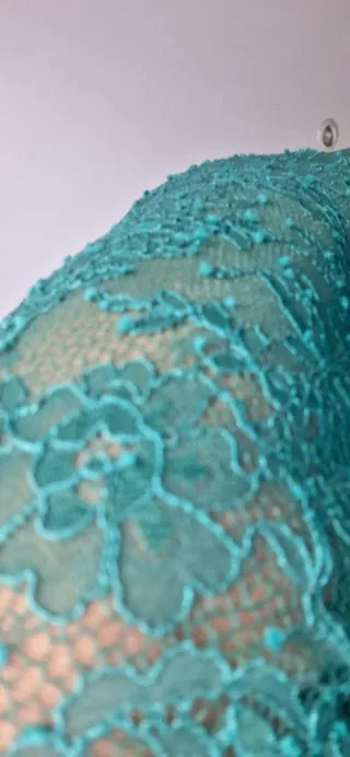 Vestido de fiesta Pronovias verde agua