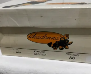 Décolleté Raso bronzo Tg. 38