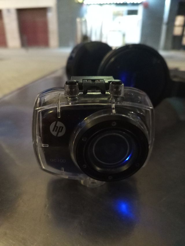 Cámara de agua bajo la  agua