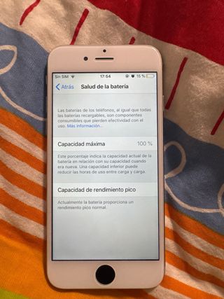 iPhone 6s Plata