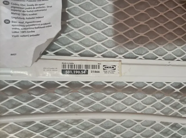 Tabla de planchar con estampado floral